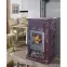 Krbové kachle Jena II coffebrown 7 kW,2