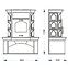 Krbové kachle Bremen II butter-coffebrown 7 kw,2