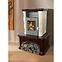 Krbové kachle Bremen II butter-coffebrown 7 kw,4