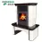 Krbové kachle Bremen II butter-coffebrown 7 kW