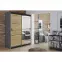 Skriňa Retro 138 2L grafit/ Dvierka craft,4