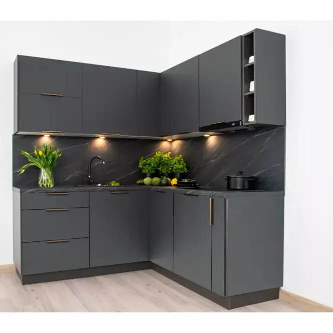 Kuchynská skrinka Max W80 šedá,3