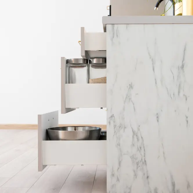 Kuchynská skrinka Max W80grf/2 svetlobéžová