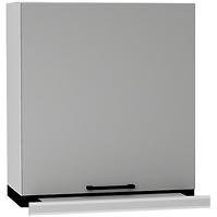 Kuchynská skrinka Max W60/68 Slim Pl S kapucňou striebro  Granit