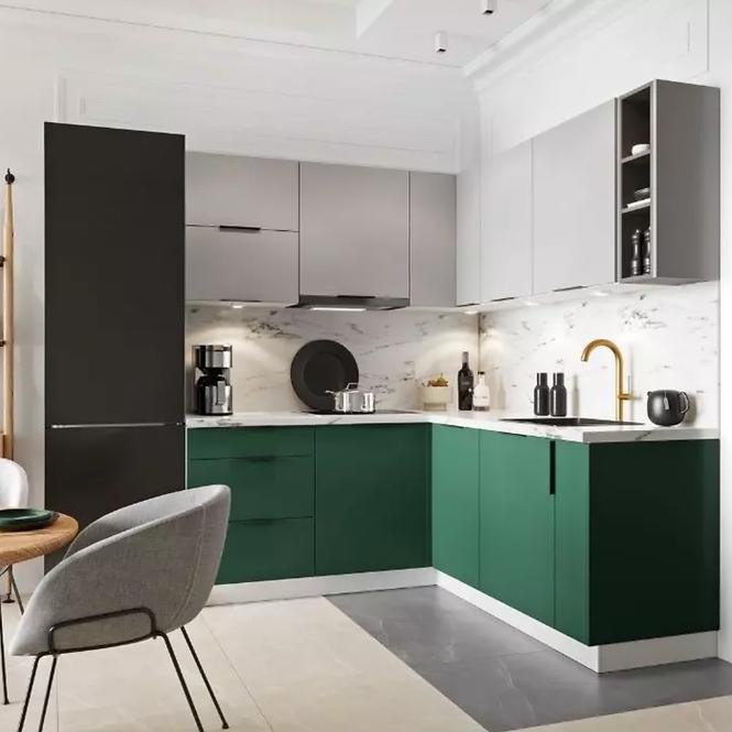 Kuchynská skrinka Max W60/68 Slim Pl S kapucňou striebro  Granit