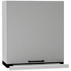 Kuchynská skrinka Max W60/68 Slim Pl so strieborným digestorom Granit
