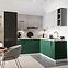 Kuchynská skrinka Max W60/68 Slim Pl so strieborným digestorom Granit,3