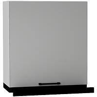 Kuchynská skrinka Max W60/68 Slim Pl s čiernym digestorom granit