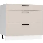 Kuchynská skrinka Max D90pc S/3   svetlobéžová