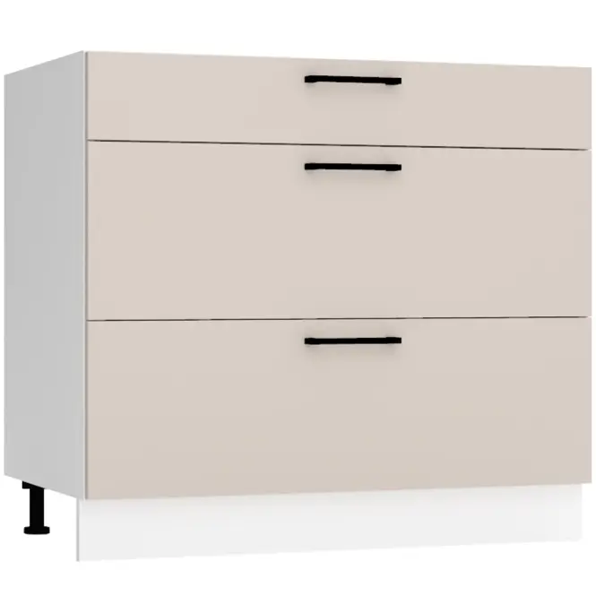 Kuchynská skrinka Max D90pc S/3   svetlobéžová
