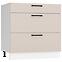 Kuchynská skrinka Max D80s/3   svetlobéžová