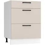 Kuchynská skrinka Max D60s/3   svetlobéžová