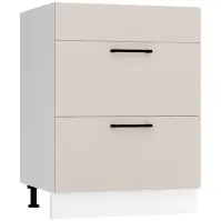 Kuchynská skrinka Max D60pc S/2 Zasl   svetlobéžová