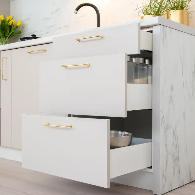 Kuchynská skrinka Max D60pc S/2 Zasl   svetlobéžová