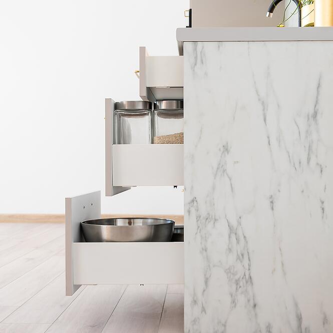 Kuchynská skrinka Max D45 Pl   svetlobéžová,4