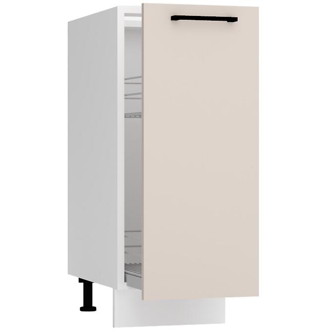 Kuchynská skrinka Max D30 Cargo + kôš   svetlobéžová