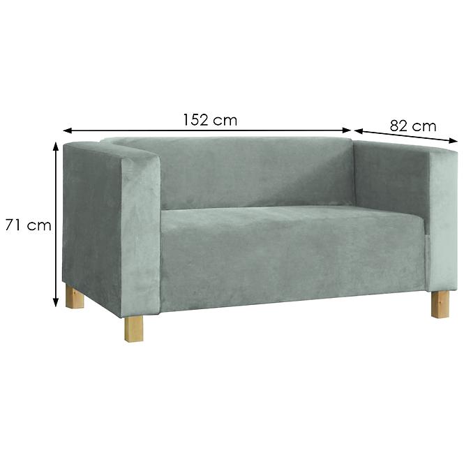 Pohovka Malwa 2 Gusto 70, noha B