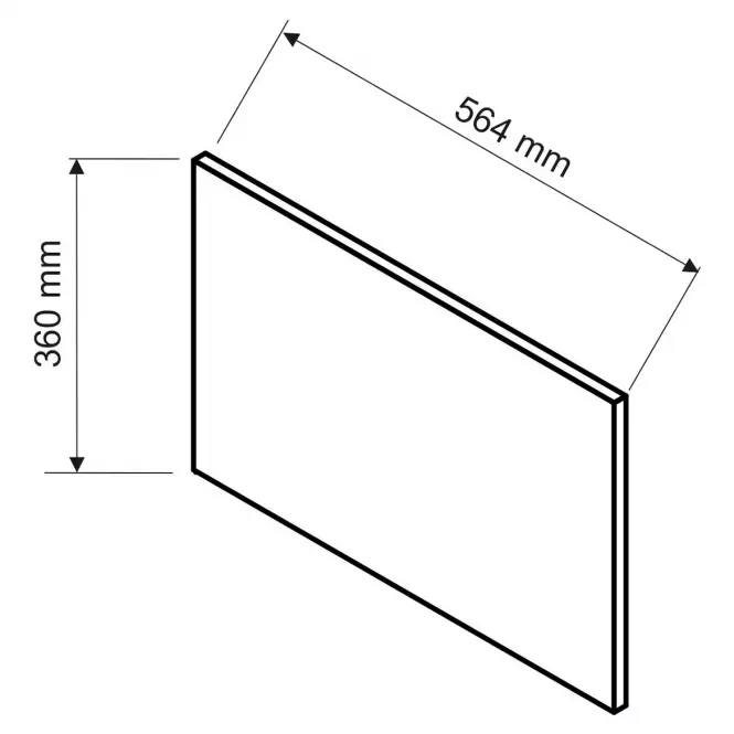 Panel bočný Max 360x564  zelená,2