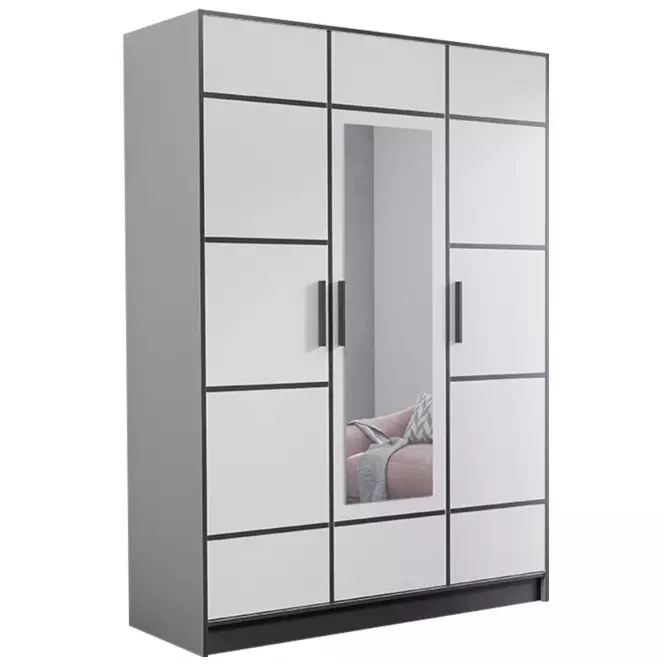 Skriňa Roj 3D 157 biely