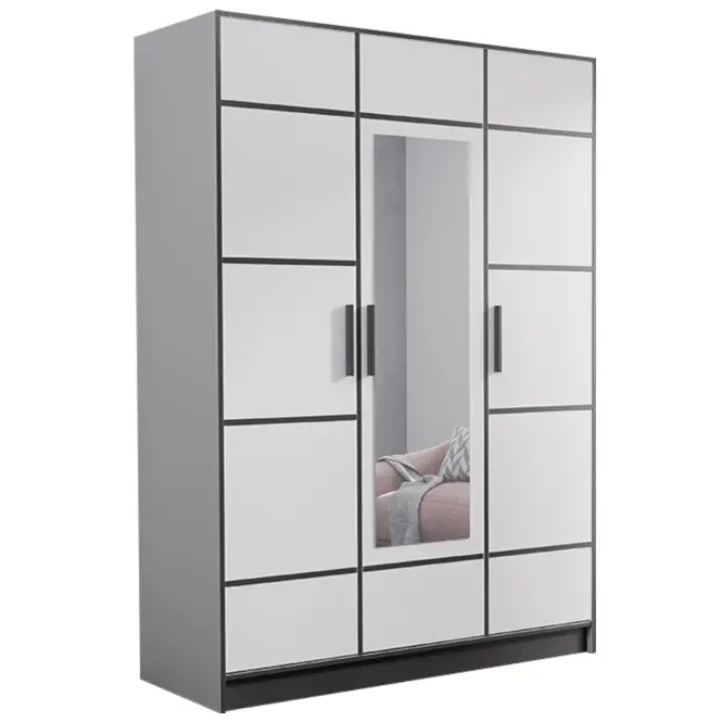 Skriňa Roj 3D 157 biely,2