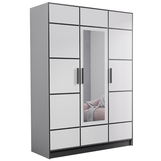 Skriňa Roj 3D 157 biely,2