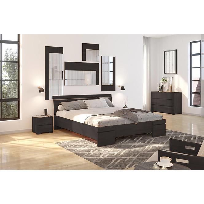 Posteľ borovicová Skandica Sparta maxi 160X200 palisander,6