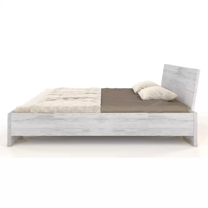 Posteľ buková Skandica Vestre maxi 160X200 biela,4