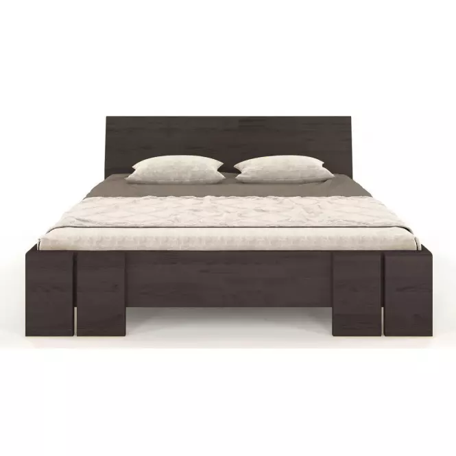 Posteľ buková Skandica Vestre maxi 200X200 cm palisander