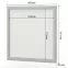 Zrkadlo Evergreen og/eg ivory mat,3