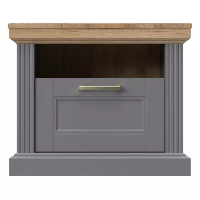 Nočný stolík Tara ns1/ta graphite/pacific walnut