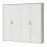 Skriňa 4d Evergreen p4/eg ivory mat