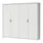 Skriňa 4d Evergreen p4/eg ivory mat