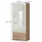 Skriňa 2d2s Gala p22/gl lakovaná pacific walnut/beige,2