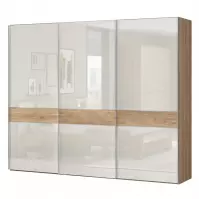 Skriňa 3d Gala pk281/gl lakované pacific walnut/beige