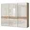 Skriňa 3d Gala pk281/gl lakované pacific walnut/beige