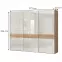 Skriňa 3d Gala pk281/gl lakované pacific walnut/beige,2