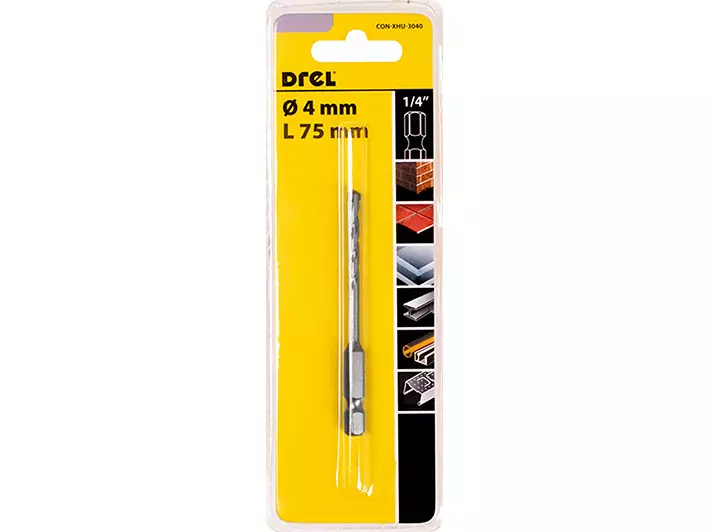 Rukoväť univerzálnej vŕtačky HEX 4,0 mm CON-XHU-3040