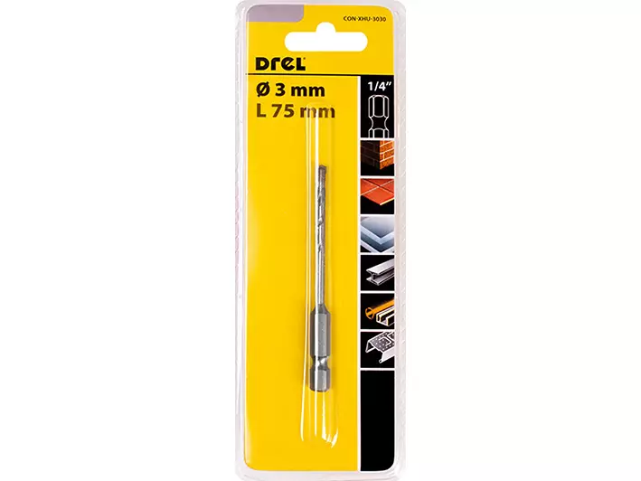 Univerzálny vrták Drel rukoväť HEX 3,0MM CON-XHU-3030,2