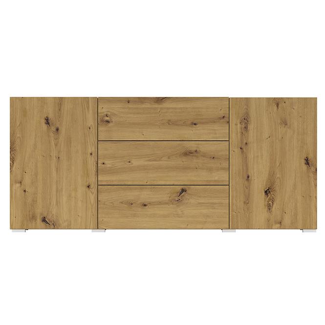 Komoda 2d3s Ava 26 artisan/čierna