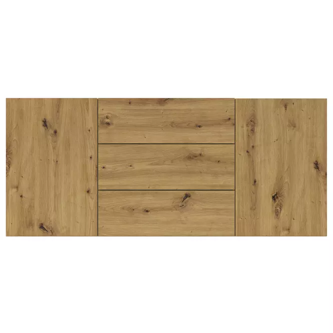 Komoda 2d3s Ava 26 artisan/čierna