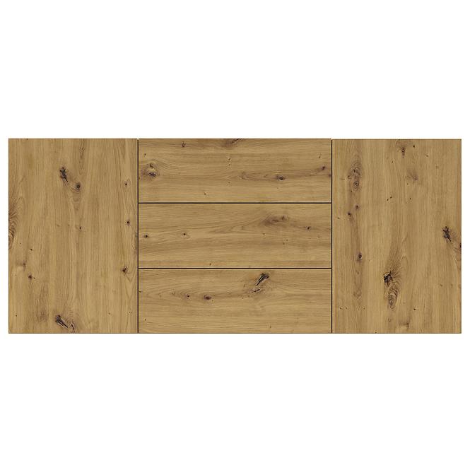 Komoda 2d3s Ava 26 artisan/čierna