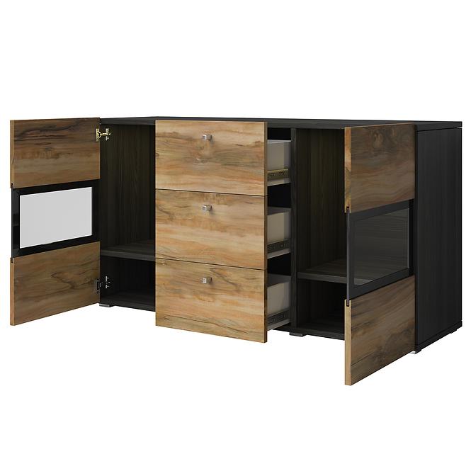 Komoda 2d3s Baros 26 orech satin/touchwood