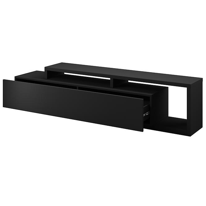 TV stolík Bota 40 čierna supermat