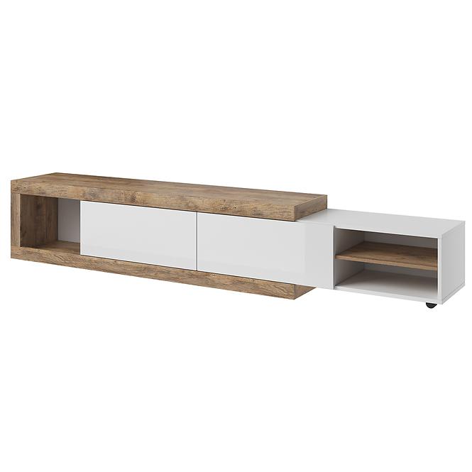 TV stolík Sintra 40 dub samdal-biela,3
