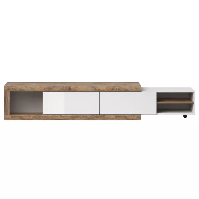 TV stolík Sintra 40 dub samdal-biela,5