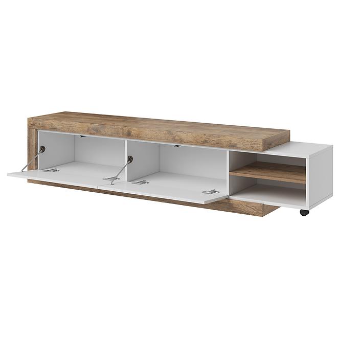 TV stolík Sintra 40 dub samdal-biela,6