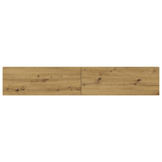 TV stolík 2kl Ava 40 artisan/čierna,5