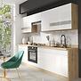 Kuchynská linka Pocket 260 C Plus s doskou white