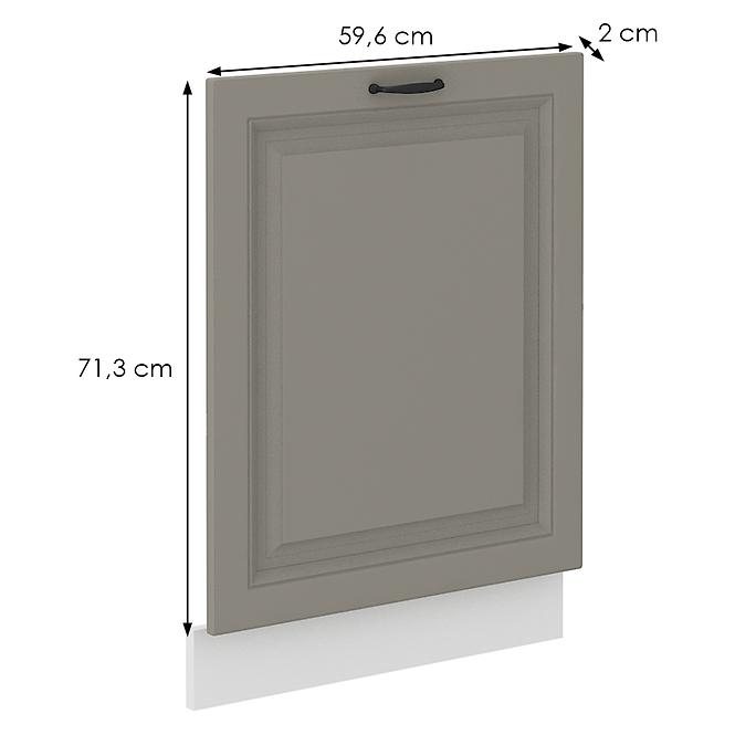 Dvierka umývačky riadu Stilo claygrey/biely 713x596