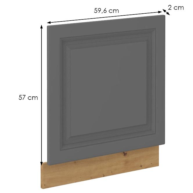 Dvierka umývačky riadu Stilo dustgrey/artisan 570x596